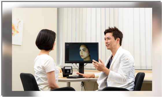 画像シミュレーションで仕上がりのイメージが確認できる